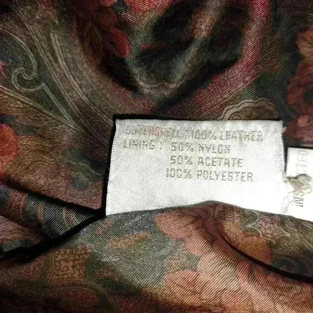 Venezia Leather Jacket size 14/16 - Picture 8 of 11